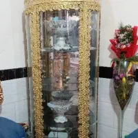 بوفه برنزه شیشه دودی