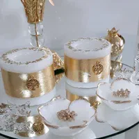 شمع ورق طلا|صنایع دستی و سایر لوازم تزئینی|مشهد, آزادشهر|دیوار