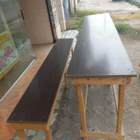 میز نیمکت در حد نو