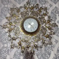 ساعت برنجی قدیمی سنگین