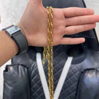 زنجیر گلستانه ی کار کرده بدون ایراد یا زدگی با ۳٪
