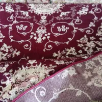 دو تیکه فرش یک رنگ