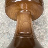 تنبک حلمی یک تکه گردو|سازهای سنتی|بروجرد, |دیوار