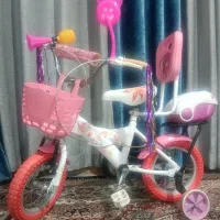 دوچرخه12بچه گانه(دخترانه)کودک،عروسک
