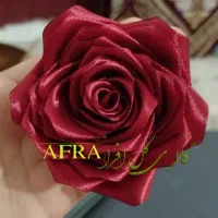 گل های روبانی ساده و شاین|صنایع دستی و سایر لوازم تزئینی|باقرشهر, |دیوار