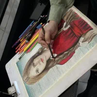 سیاه قلم،طراحی چهره