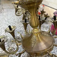 لوستر ده شاخه با دیوار کوب