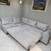 مبل آرتین *ال ایوا تخت خواب شو **|مبلمان خانگی و میز عسلی|بندرعباس, |دیوار