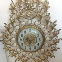 ساعت دیواری برنجی