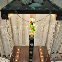 میز گلدون معلق با ال ای دی .آباژور.چراغ خواب.دکوری|صنایع دستی و سایر لوازم تزئینی|قم, صفائیه|دیوار