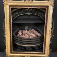 حراج قاب چوبی کلاسیک ورق طلا