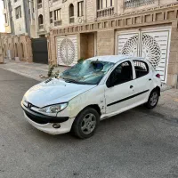 پژو 206 تیپ 2 مدل 401 تصادفی