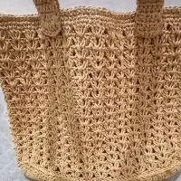 کیف رافیا دستباف|کیف، کفش، کمربند|گرگان, |دیوار