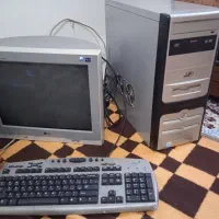 کامپیوتر سونی با مانیتور و صفه کلید سالم|رایانه رومیزی|خرمآباد, |دیوار