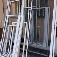 توری پلیسه ای upvc دوجداره آلومینیوم