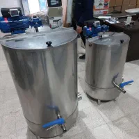 پاتیل پخت شیر دوجداره-کره گیر صنعتی