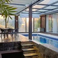 اجاره روزانه باغ ویلا خونه فول امکانات استخردار