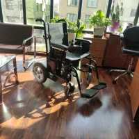 ویلچر برقی دو موتوره آلارم دار