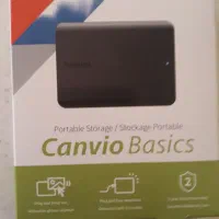 هارد اکسترنال توشیبا، 2 ترابایت مدل Canvio Basics