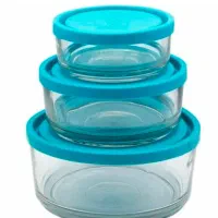 ظروف سه عددی ظرف در دار یخچالی