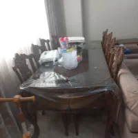 میز ۸ نفره پلیمری شرکت ماندگار