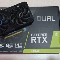 گرافیک Asus dual RTX 3050 8gb V2|قطعات و لوازم جانبی رایانه|تهران, نظام‌آباد|دیوار