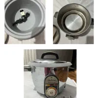 گل سرخی پلوپز سینی فنجان پارچ نمکدان ظرف پیرکس