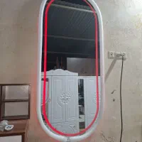 اینه دیواری نور دار کنترولی|آرایشگاه و سالنهای زیبایی|بندر گناوه, |دیوار