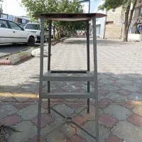چهارپایه فلزی بلند