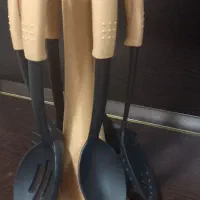 کفگیر ملاقه گلدون