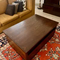 میز جلو مبلی تمام چوب M38 برند چوبکده|مبلمان خانگی و میز عسلی|تهران, امانیه|دیوار