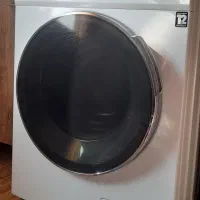 ماشین لباسشویی پاک‌شوما۹کیلویی،کاملاً سالم وکم‌کار