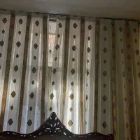 پرده حریر همراه با آستری