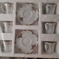 سرویس فنجان و نعلبکی ۱۲ پارچه ۶نفره پردیس