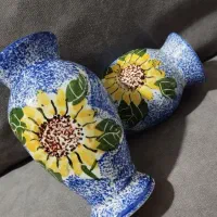 گلدان نقاشی هنر دست و چند قلم آنتیک|کلکسیون اشیاء عتیقه|تهران, اکباتان|دیوار