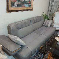 کاناپه تخت خواب شو ۵ نفره شیک و تمیز درحد