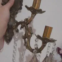 لوستر دیواری برنز