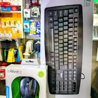 کیبورد و موس رویال کیفیت معرکه(هدیه پدموس)