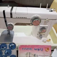 چرخ خیاطی ژانومه 802 گلدوزی ژاپن درحد نونو ۸۰۲ هست
