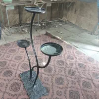 گلدان سه شاخه مشکی|صنایع دستی و سایر لوازم تزئینی|تهران, شهرک دانشگاه|دیوار