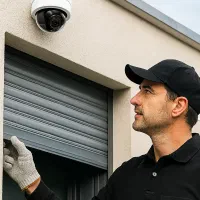 نصب دوربین مداربسته و کرکره برقی