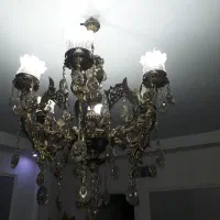 لوسترفرشته تمام برونزسنگین|لوستر و چراغ آویز|پردیس, فاز ۶|دیوار