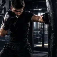 آموزش بوکس کیک بوکس ووشو بدنسازی