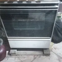 اجاق گاز فردار ۴ شعله و بخاری طرح کودک