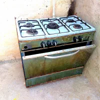 اجاق گاز طرح فر صحیح و سالم