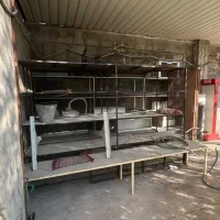 فروش تعدادی قفسه اهنی صنعتی