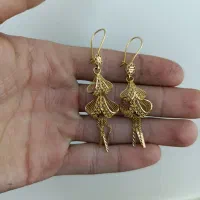 گوشواره طلا به قیمت تابلو.النگو دستبند انگشتر