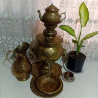 سماور ذغالی قلم کاری اصل