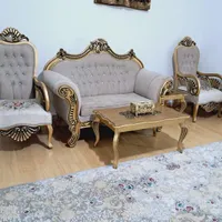 مبلمان نیمه سلطنتی  ۷ نفره سفارشی مناسب جهیزیه|مبلمان خانگی و میز عسلی|مشهد, چهارچشمه|دیوار