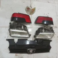 چراغ جلووعقب پژو  در حد  نو